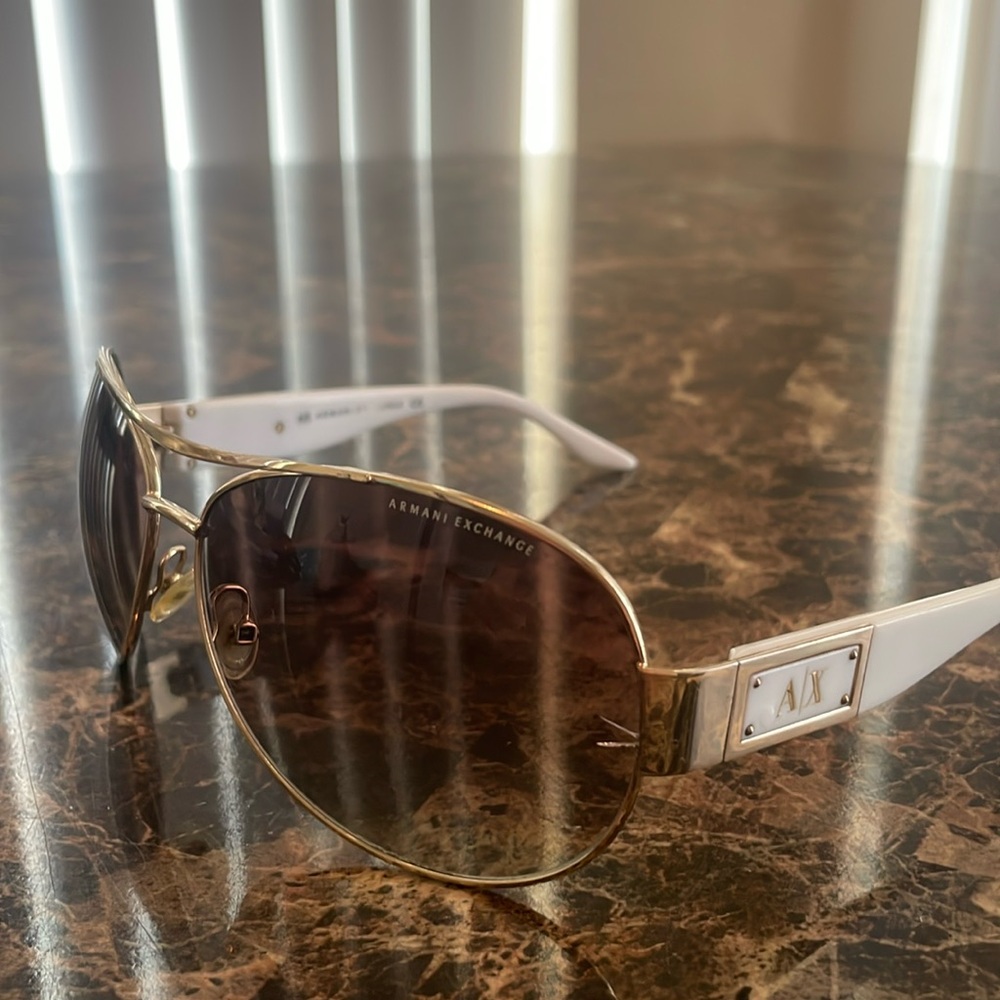 Armani Exchange sunglasses and case